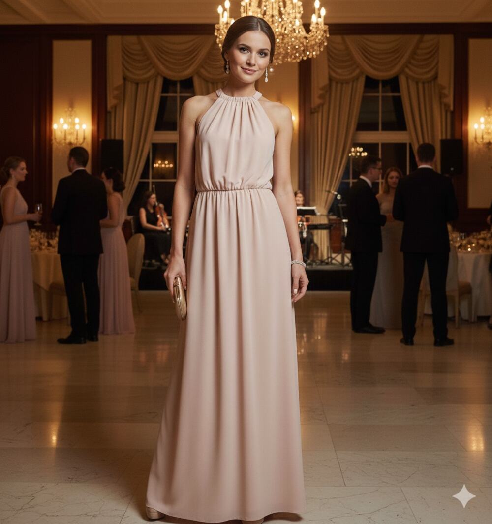 Show Me‎ Your Mumu Pink Rose Maxi Formal Dress Size XXS